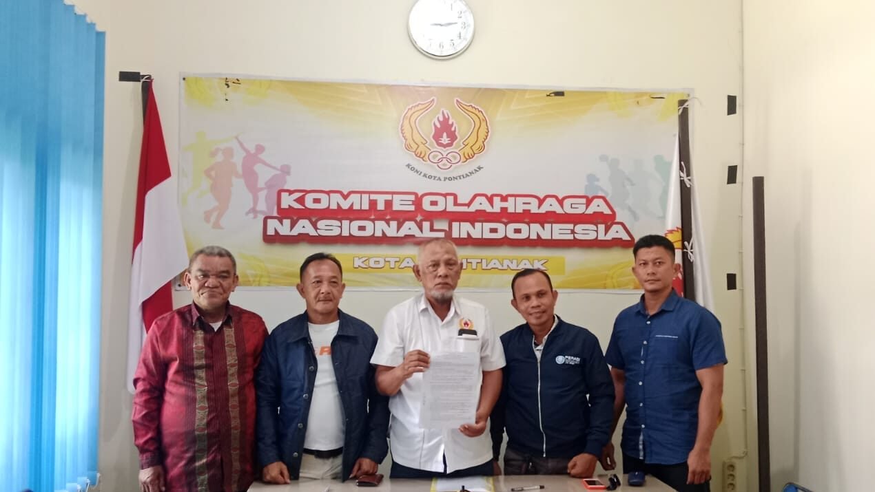 KONI Kota Pontianak resmi membuka pendaftaran Calon Ketua Umum periode 2025–2029 mulai 3-16 Desember.