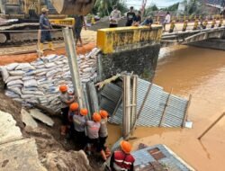 Lalu Lintas Tapteng-Tapsel Kembali Normal, Akses Jembatan Halangan Rampung Diperbaiki
