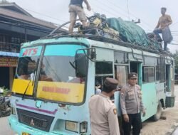 Amankan Natal dan Tahun Baru, Polsek Mukok Gencarkan Patroli Ops Lilin Kapuas 2025