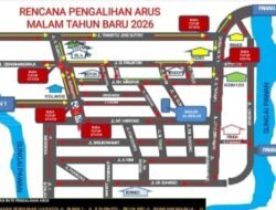 Cegah Macet Total Malam Tahun Baru, Polres Ketapang Terapkan Skema Satu Jalur Memutari Kota