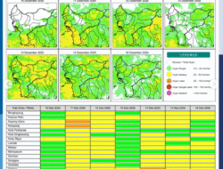 Prakiraan Cuaca Kalbar Hari Ini: Hujan Ringan hingga Sedang Guyur Sebagian Besar Wilayah