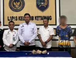 Petugas Lapas Ketapang Bongkar Penyelundupan Narkotika Lewat Nasi Bungkus