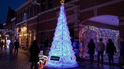 Pohon natal dari botol plastik (Dok. Ist)