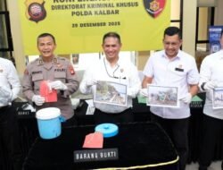 Tetapkan 10 Tersangka, Polda Kalbar Bongkar Jaringan PETI di Sanggau hingga Ketapang