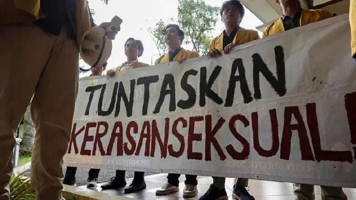 Tuntutan publik terhadap penanganan kekerasan seksual terus menguat, sementara kebijakan negara dinilai belum mampu merespons kompleksitas KBGO. (Dok. Ist)