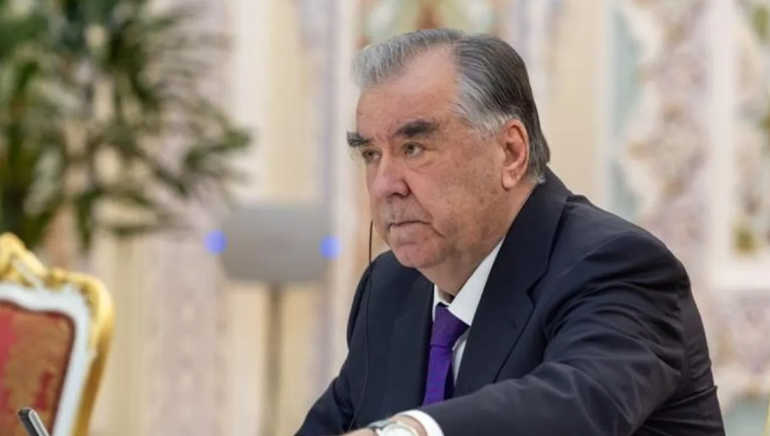 Presiden Tajikistan Emomali Rahmon