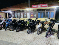 Gebrakan Minggu Dini Hari, Tim Gabungan “Angkut” 20 Motor Knalpot Brong di Ketapang