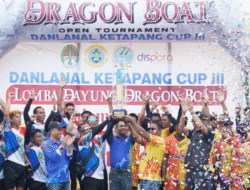 Hujan Konfeti di Sungai Pawan, Tim Bidas dan Posal Delta Pawan Berbagi Tahta Juara Danlanal Cup III