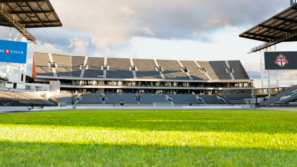 Stadion BMO Field di Toronto, Kanada, yang akan menjadi salah satu venue pertandingan Piala Dunia 2026. FIFA baru saja mengumumkan pemangkasan harga tiket untuk suporter setia timnas. (Dok. FIFA)