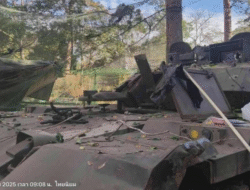 Laras Meriam Meledak, Tank VT-4 Buatan China Milik Thailand Hancur di Medan Tempur