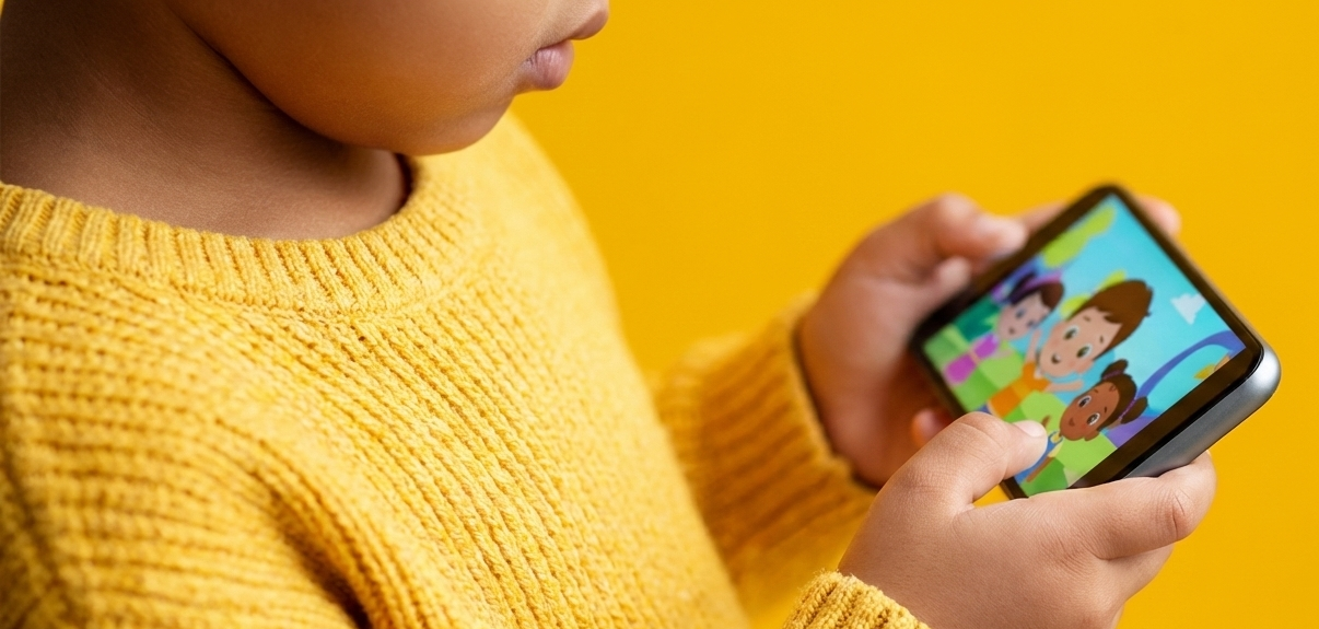 Ilustrasi - Waspada konten berbahaya yang bersembunyi di balik tayangan animasi anak.