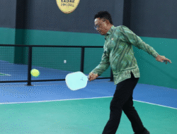 Resmikan Lapangan Pickleball Kaisar, Edi Kamtono: Fasilitas Olahraga Tingkatkan Indeks Kebahagiaan Warga