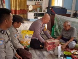 Terdampak Banjir Rob, Warga Tiga Desa di Simpang Hilir Terima Bantuan Sembako