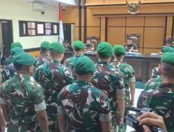 Tok! 17 Prajurit TNI Dipecat dan Penjara hingga 9 Tahun Buntut Kematian Prada Lucky Namo