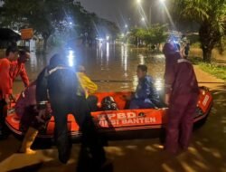 Hujan Deras dan Sungai Meluap, Banjir Kepung Cilegon dan Pandeglang