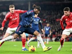 Hasil Liga Inggris: Arsenal Tertahan di Markas Nottingham Forest 0-0 Meski Tampil Dominan