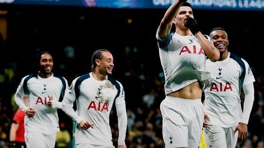 Tottenham Sikat Dortmund 2-0 di UCL