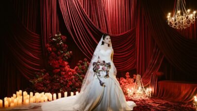 Golden Tulip Wedding Showcase 2026 menghadirkan konsep pernikahan bertema 'Glamour' lengkap dengan partisipasi vendor profesional. (Dok. felixsetiawan)