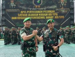 Resmi Jabat Pangdam XII/Tanjungpura, Mayjen TNI Novi Rubadi Sugito Fokus Perkuat Pengamanan Perbatasan