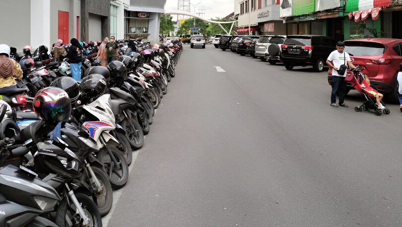 Parkiran motor. (Dok. Ist)