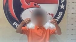 Polres Bengkayang tangkap pria inisial P alias Lojeng dengan barang bukti 600 gram sabu.