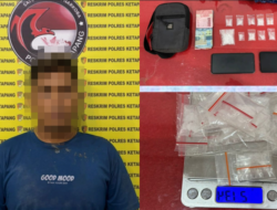 Kantongi 21 Gram Sabu, Pria di Air Upas Diringkus Satresnarkoba Polres Ketapang