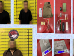Gerebek Rumah di Sukabangun, Polres Ketapang Ringkus Tiga Pengedar Narkoba