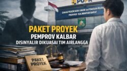 Tim Airlangga Diduga Kantongi Ratusan Paket Proyek Pemprov Kalbar, Nama Anak Gubernur Muncul