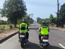 Akhir Pekan di Sukadana, Arus Lalu Lintas Terpantau Lancar di 4 Titik Rawan