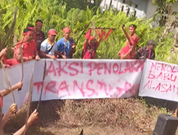 Warga Dusun Nibung Bengkayang Tolak Transmigrasi