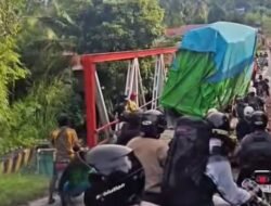 Jembatan Sulang Rusak Parah, Bupati Kapuas Hulu Tagih Perbaikan ke Kementerian PUPR
