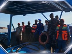 Hadapi Cuaca Ekstrem, TNI AL Perketat Pengawasan di TPI Sungai Rengas