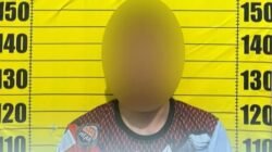 Polsek Entikong tangkap pemuda berinisial SHT (27) di Jalur Lintas Malindo terkait kasus narkotika jenis sabu.