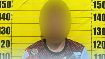 Polsek Entikong tangkap pemuda berinisial SHT (27) di Jalur Lintas Malindo terkait kasus narkotika jenis sabu.