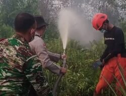 Cegah Karhutla, Polsek Pontianak Utara Minta Warga Lapor ke Hotline Jika Lihat Pembakar Lahan