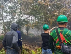 Cuaca Panas dan Jeda Hujan Picu Karhutla, DLHK Kalbar Gencar Padamkan Api di Kubu Raya