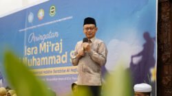 Wali Kota Pontianak Edi Kamtono hadiri peringatan Isra Mikraj bersama BKMT. Ia mengajak warga perkuat iman dan ukhuwah hadapi tantangan zaman. (Dok: Pemkot Pontianak)