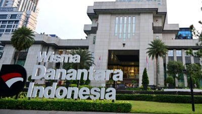 Gedung Wisma Danantara Indonesia di jalan Jend. Gatot Subroto. (Dok. Sekretariat Negara)