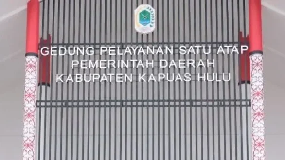 Penampakan Gedung Pelayanan Satu Atap (Satap) Pemerintah Kabupaten Kapuas Hulu yang telah selesai dibangun dan siap difungsikan pada tahun 2026.