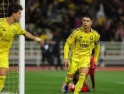 Hasil Liga Arab Saudi: Cristiano Ronaldo Cetak Gol, Al Nassr Bungkam Al Kholood 3-0 dan Terus Tempel Al Hilal