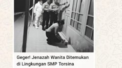 Tangkapan layar mengenai berita penemuan jenzah perempuan di Kabupaten Sanggau. Polres Sanggau menyatakan kabar penemuan mayat di SMP Torsina adalah hoaks. Pelajar inisial AA (17) mengaku membuat konten itu menggunakan AI. (Dok. Ist)
