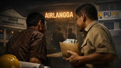 Ilustrasi suasana di lingkungan kantor pemerintahan. Publik menyoroti dugaan intervensi pihak luar dalam proses pengadaan barang dan jasa di lingkungan Pemprov Kalbar.