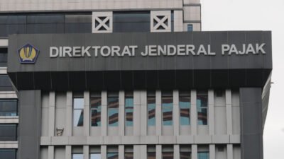 Ilustrasi gedung Direktorat Jenderal Pajak. DJP menegaskan akan memberikan sanksi tegas berupa pemberhentian bagi pegawai yang terbukti terlibat kasus korupsi yang ditangani KPK.