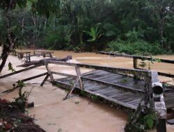 Jembatan Utama Desa Mongko Putus, Akses ke Nanga Taman Lumpuh