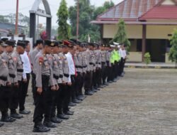 Pimpin Upacara Hari Kesadaran Nasional, Kapolres Kayong Utara Tekankan Disiplin Anggota