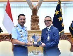 Kasau Terima Audiensi Dirut Angkasa Pura Indonesia, Bahas Optimalisasi Aset Bersama