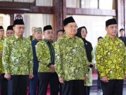 Lantik Pengurus DMI Kalbar, Jusuf Kalla Puji Pontianak Hijau dan Tertata