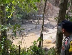 Warga Keluhkan Air Sungai Jelai Keruh, Polisi Temukan Indikasi Aktivitas PETI