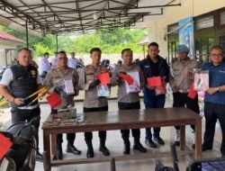 Incar Aset BWS, Polsek Sungai Ambawang Bongkar Sindikat Pencurian Spesialis Jalur Air