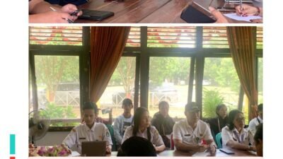 Pertemuan mediasi antara Camat Marau, Kapolsek, Danramil, manajemen PT Minamas, serta pengurus Koperasi Binjai Jaya Abadi dan petani terkait konflik panen massal di Kantor Kecamatan Marau, Ketapang. (Dok. HO/Faktakalbar.id)